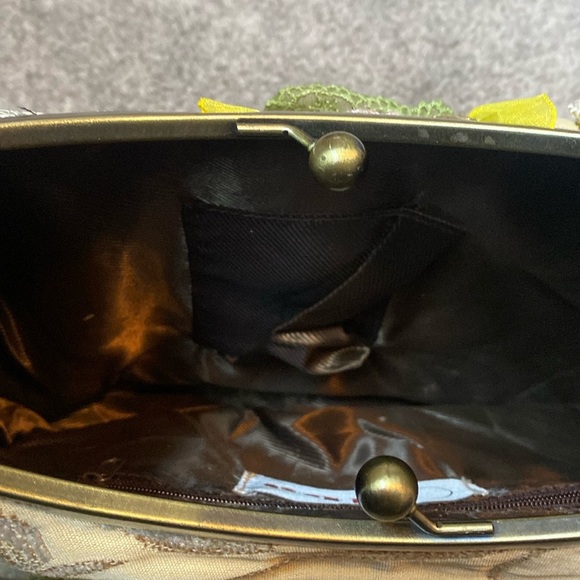 Ziba The Collection Vintage Purse Handbag Kiss Lock Unique - Picture 12 of 16